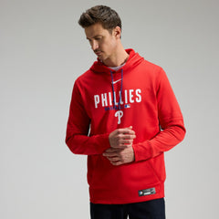 Philadelphia Phillies Authentic Collection Therma-FIT Hoodie Red