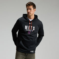 New York Mets Authentic Collection Therma-FIT Hoodie Black