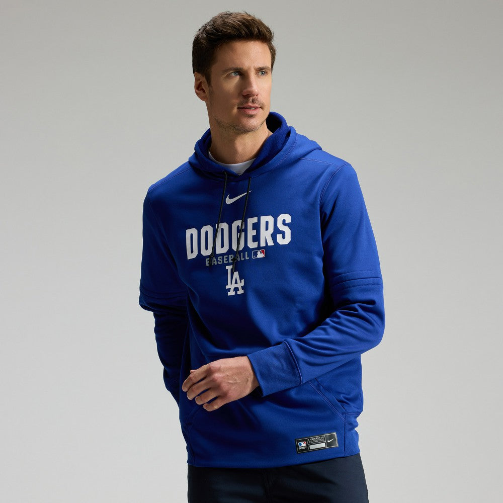 Los Angeles Dodgers Authentic Collection Therma-FIT Hoodie Royal
