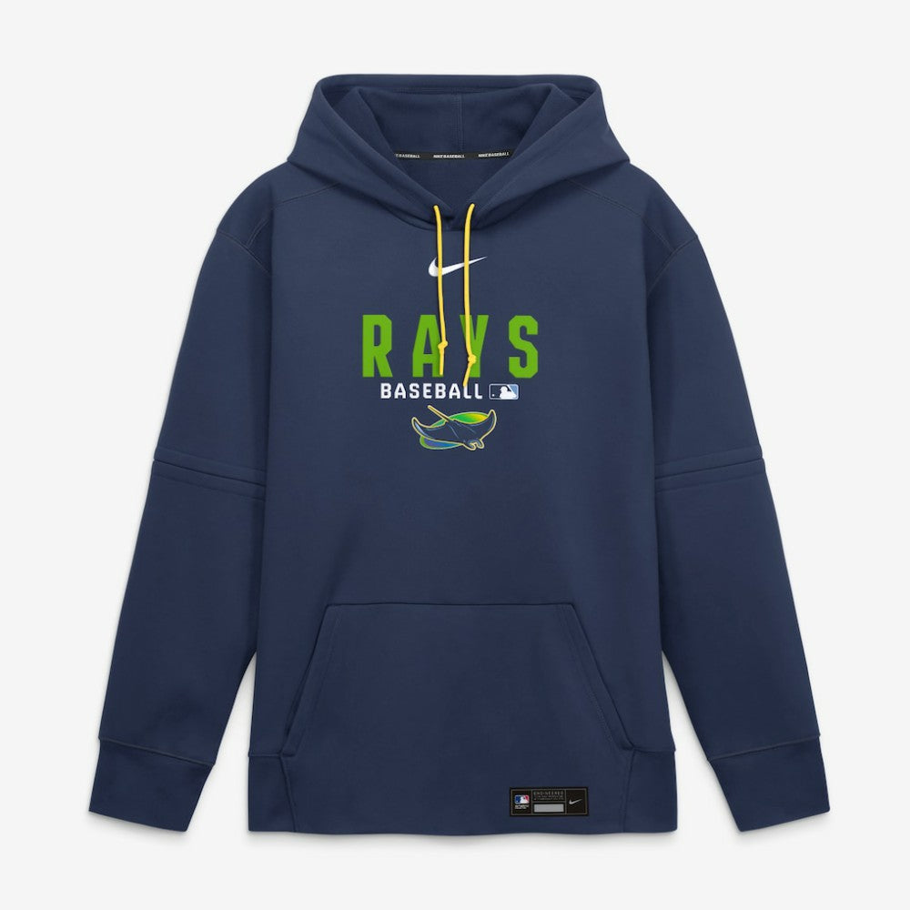 Tampa Bay Rays Authentic Collection Therma-FIT Hoodie Navy