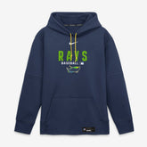 Tampa Bay Rays Authentic Collection Therma-FIT Hoodie Navy