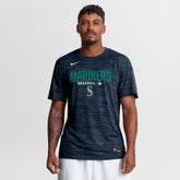 Seattle Mariners Authentic Collection Velocity Dri-FIT T-Shirt Navy