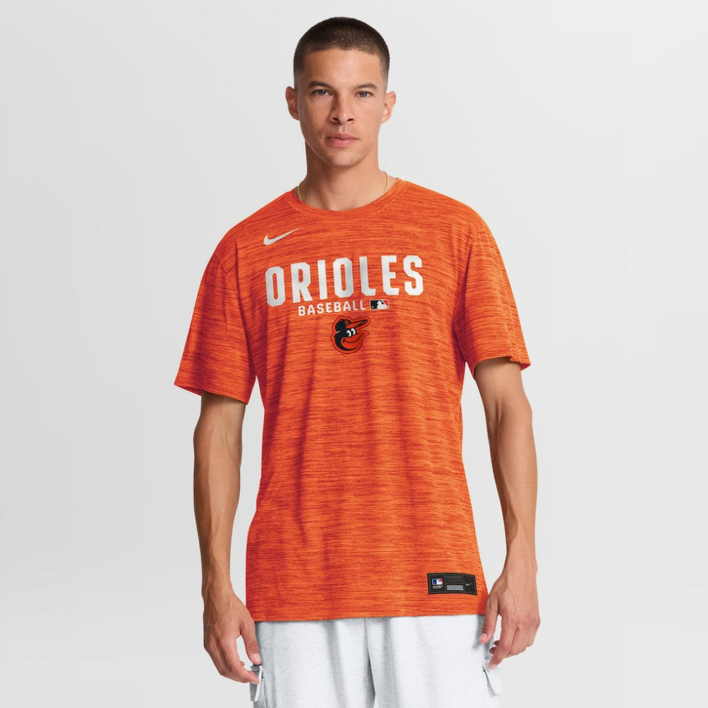 Baltimore Orioles Authentic Collection Velocity Dri-FIT T-Shirt Orange