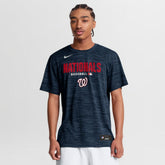 Washington Nationals Authentic Collection Velocity Dri-FIT T-Shirt Navy