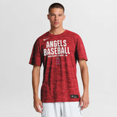 Los Angeles Angels Authentic Collection Velocity Dri-FIT T-Shirt Red