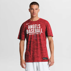 Los Angeles Angels Authentic Collection Velocity Dri-FIT T-Shirt Red