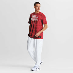 Los Angeles Angels Authentic Collection Velocity Dri-FIT T-Shirt Red