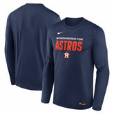 Houston Astros Authentic Collection Legend Dri-FIT Long Sleeve T-Shirt Navy