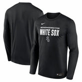 Chicago White Sox Authentic Collection Legend Dri-FIT Long Sleeve T-Shirt Black