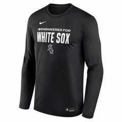 Chicago White Sox Authentic Collection Legend Dri-FIT Long Sleeve T-Shirt Black