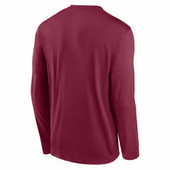 Philadelphia Phillies Authentic Collection Legend Dri-FIT Long Sleeve T-Shirt Burgundy