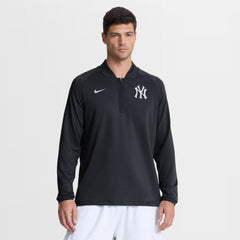 New York Yankees Authentic Collection Dri-FIT Raglan Half-Zip Pullover Navy
