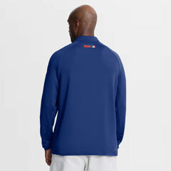 New York Mets Authentic Collection Dri-FIT Raglan Half-Zip Pullover Royal