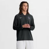 Colorado Rockies Authentic Collection Dri-FIT Raglan Half-Zip Pullover Black