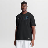 Miami Marlins Authentic Collection Dri-FIT Quarter-Zip Windshirt Black