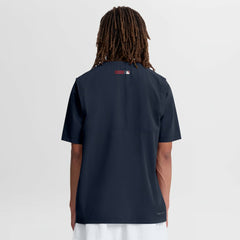 Atlanta Braves Authentic Collection Dri-FIT Quarter-Zip Windshirt Navy