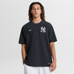 New York Yankees Authentic Collection Dri-FIT Quarter-Zip Windshirt Navy