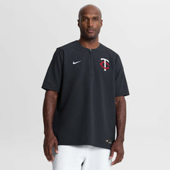 Minnesota Twins Authentic Collection Dri-FIT Quarter-Zip Windshirt Navy