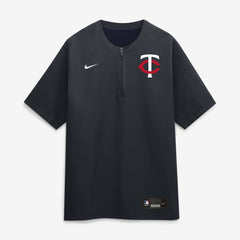 Minnesota Twins Authentic Collection Dri-FIT Quarter-Zip Windshirt Navy