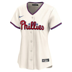 Ryan Howard Philadelphia Phillies Women's Alternate 2 Limited Jersey - Cream