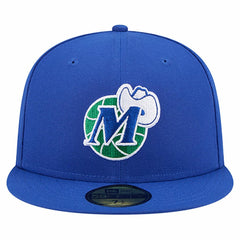 Dallas Mavericks Core Logo 59FIFTY Fitted Hat sale - Blue online