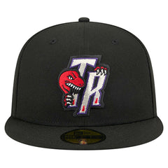 Toronto Raptors Core Logo 59FIFTY Fitted Hat - Black sale