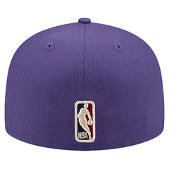 Utah Jazz Core Logo 59FIFTY Fitted Hat - Purple shop