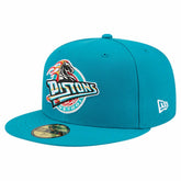 Detroit Pistons Core Logo 59FIFTY Fitted Hat sale - Teal sale