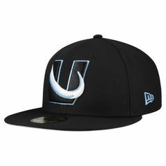 Utah Mammoth New Era Team Secondary 59FIFTY Fitted Hat - Black Hats