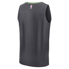 Minnesota Timberwolves Fastbreak Custom Jersey - Statement Edition - Anthracite sale