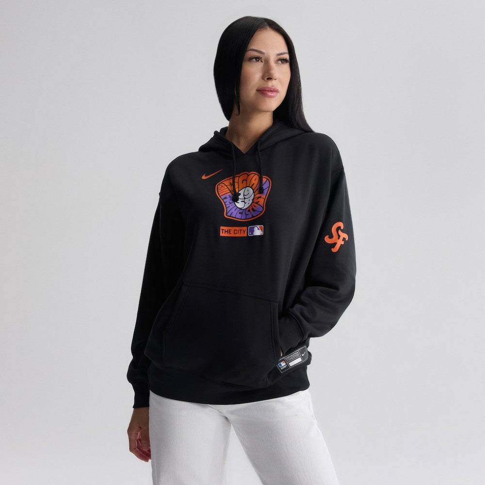 San Francisco Giants Women's Authentic Collection City Connect Therma Hoodie Black
