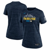 Philadelphia Phillies Women's Authentic Collection City Connect Velocity Dri-FIT T-Shirt Navy