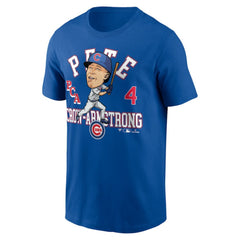 Pete Crow-Armstrong Chicago Cubs Hometown Caricature T-Shirt Royal