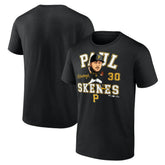 Paul Skenes Pittsburgh Pirates Hometown Caricature T-Shirt Black