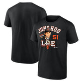 Jung Hoo Lee San Francisco Giants Hometown Caricature T-Shirt Black