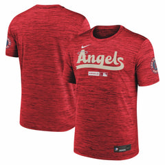 Los Angeles Angels Authentic Collection City Connect Velocity Dri-FIT T-Shirt Red