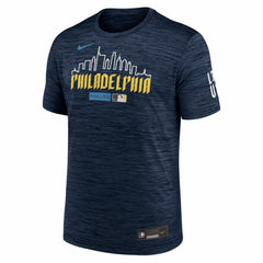 Philadelphia Phillies Authentic Collection City Connect Velocity Dri-FIT T-Shirt Navy
