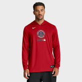 Los Angeles Angels City Connect Dri-FIT Long Sleeve Hooded T-Shirt Red