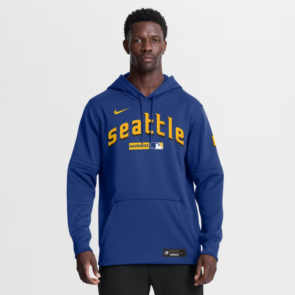 Seattle Mariners Authentic Collection City Connect Therma-FIT Hoodie Royal