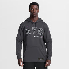 New York Mets Authentic Collection City Connect Therma-FIT Hoodie Anthracite