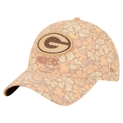 Green Bay Packers New Era Women's Floral 9TWENTY Adjustable Hat - Tan online