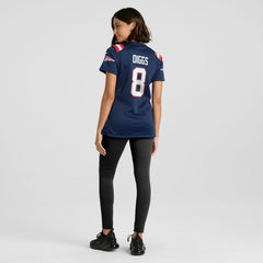 Stefon Diggs New England Patriots Women's Game Jersey - Navy outlet