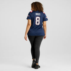 Stefon Diggs New England Patriots Women's Game Jersey - Navy outlet