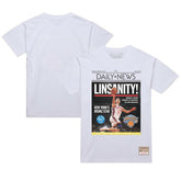 Jeremy Lin New York Knicks Newspaper T-Shirt - White shop