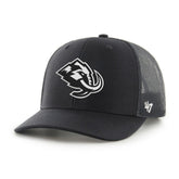 Utah Mammoth '47 Logo Trucker Adjustable Hat - Black/ Hats