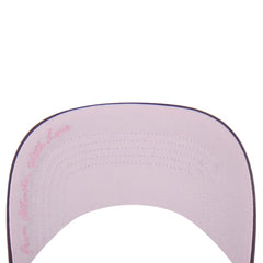 Atlanta Braves Unisex Love Letter Adjustable Hitch Hat Stone/Burgundy