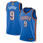 Alex Caruso Oklahoma City Thunder Unisex 2025 NBA Finals Swingman Jersey - Icon Edition - Blue for sale