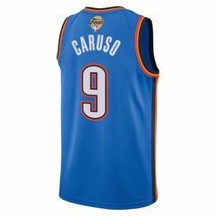 Alex Caruso Oklahoma City Thunder Unisex 2025 NBA Finals Swingman Jersey - Icon Edition - Blue for sale