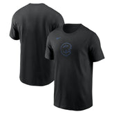 Chicago Cubs Color Pop T-Shirt Black