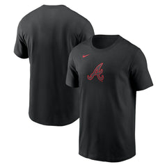 Atlanta Braves Color Pop T-Shirt Black